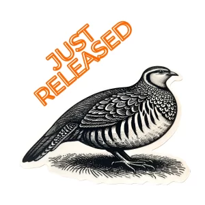 Chukar Upland Sticker
